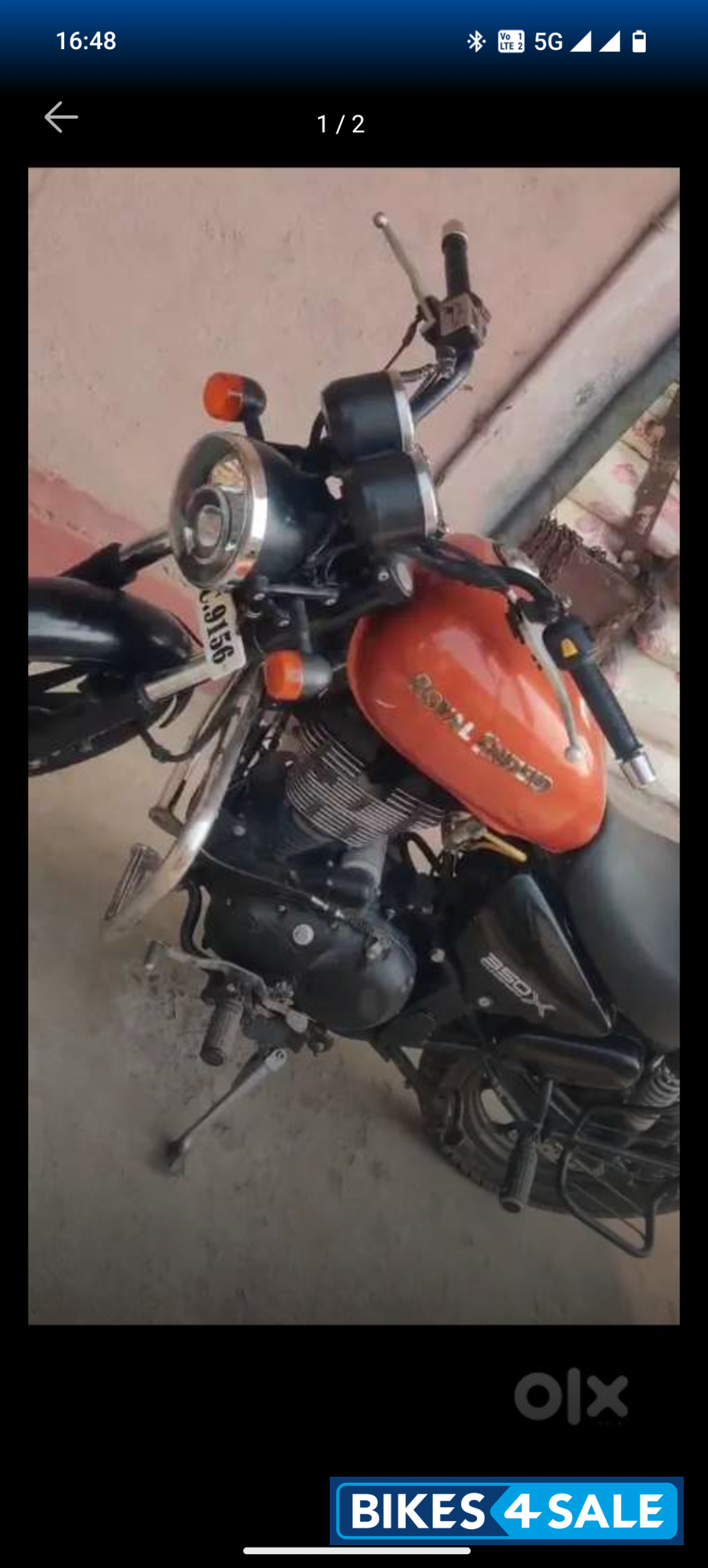 Royal Enfield Thunderbird X 350