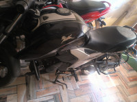 Black TVS Apache RTR 160 4V BS6