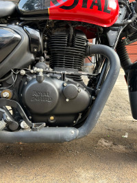 Red & Black Royal Enfield Hunter 350 Metro
