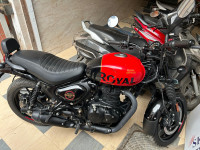 Red & Black Royal Enfield Hunter 350 Metro