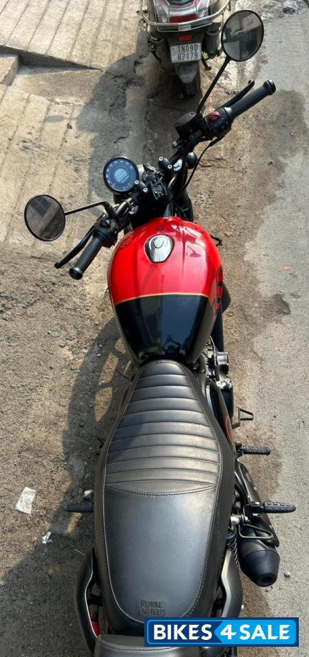 Red & Black Royal Enfield Hunter 350 Metro