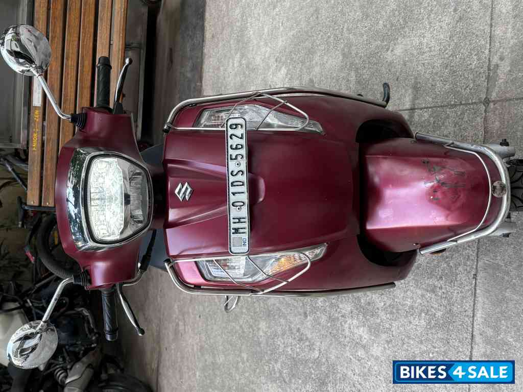 Red Matte Suzuki Access 125 BS6