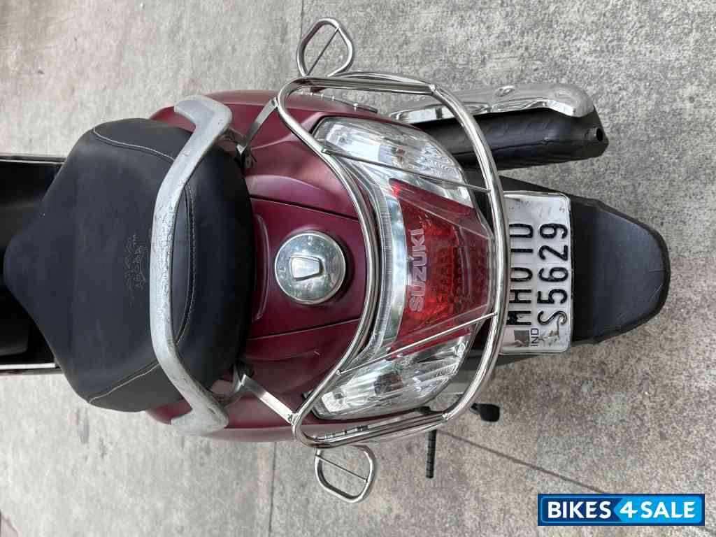 Red Matte Suzuki Access 125 BS6