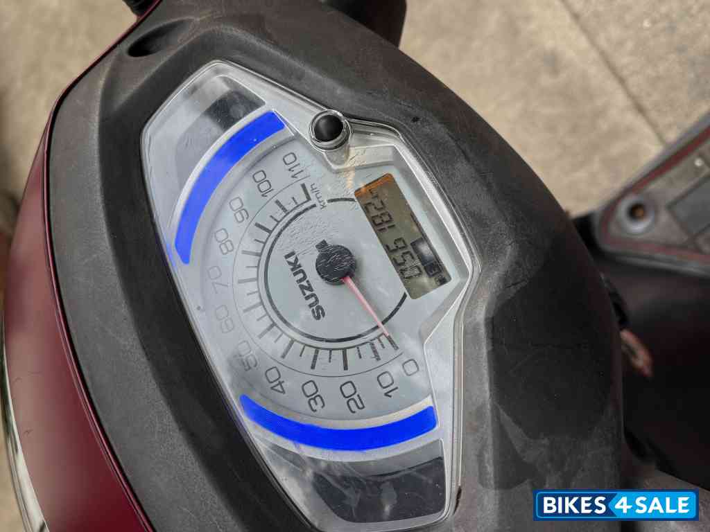 Red Matte Suzuki Access 125 BS6