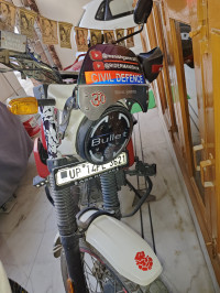 White Flame Royal Enfield Scram 411