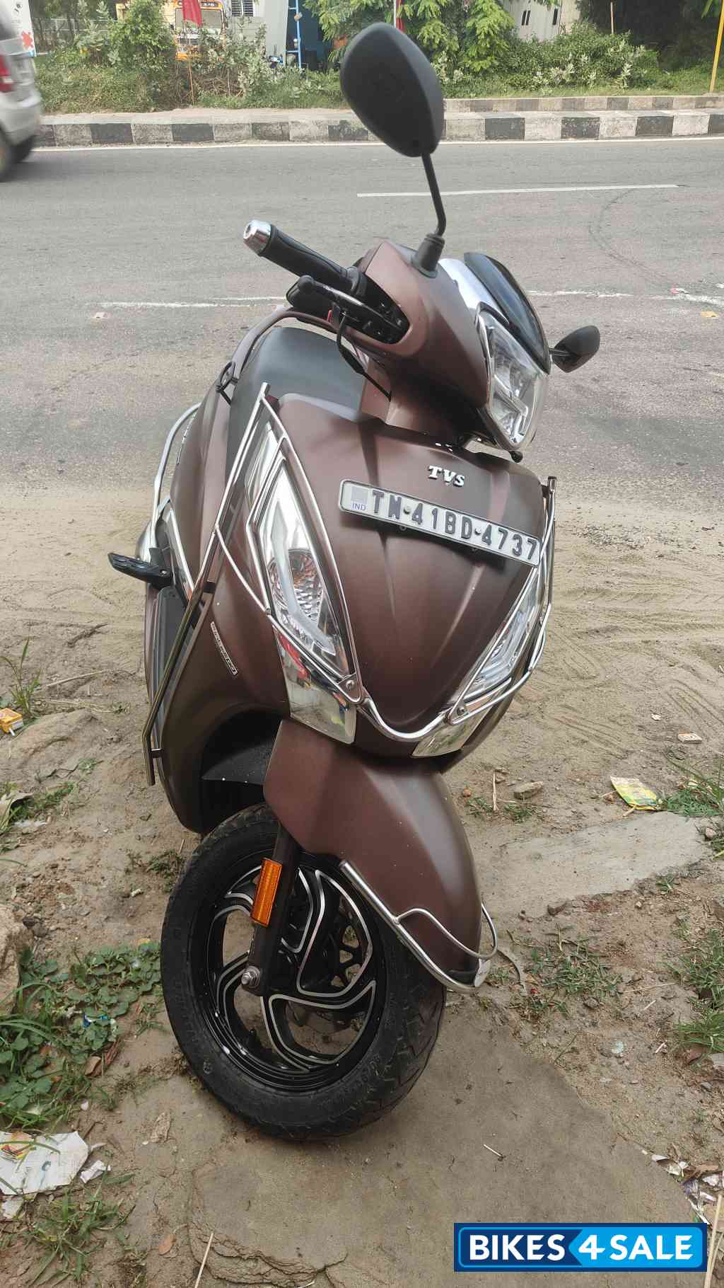 Matt Copper Bronze TVS Jupiter 125 SmartXonnect