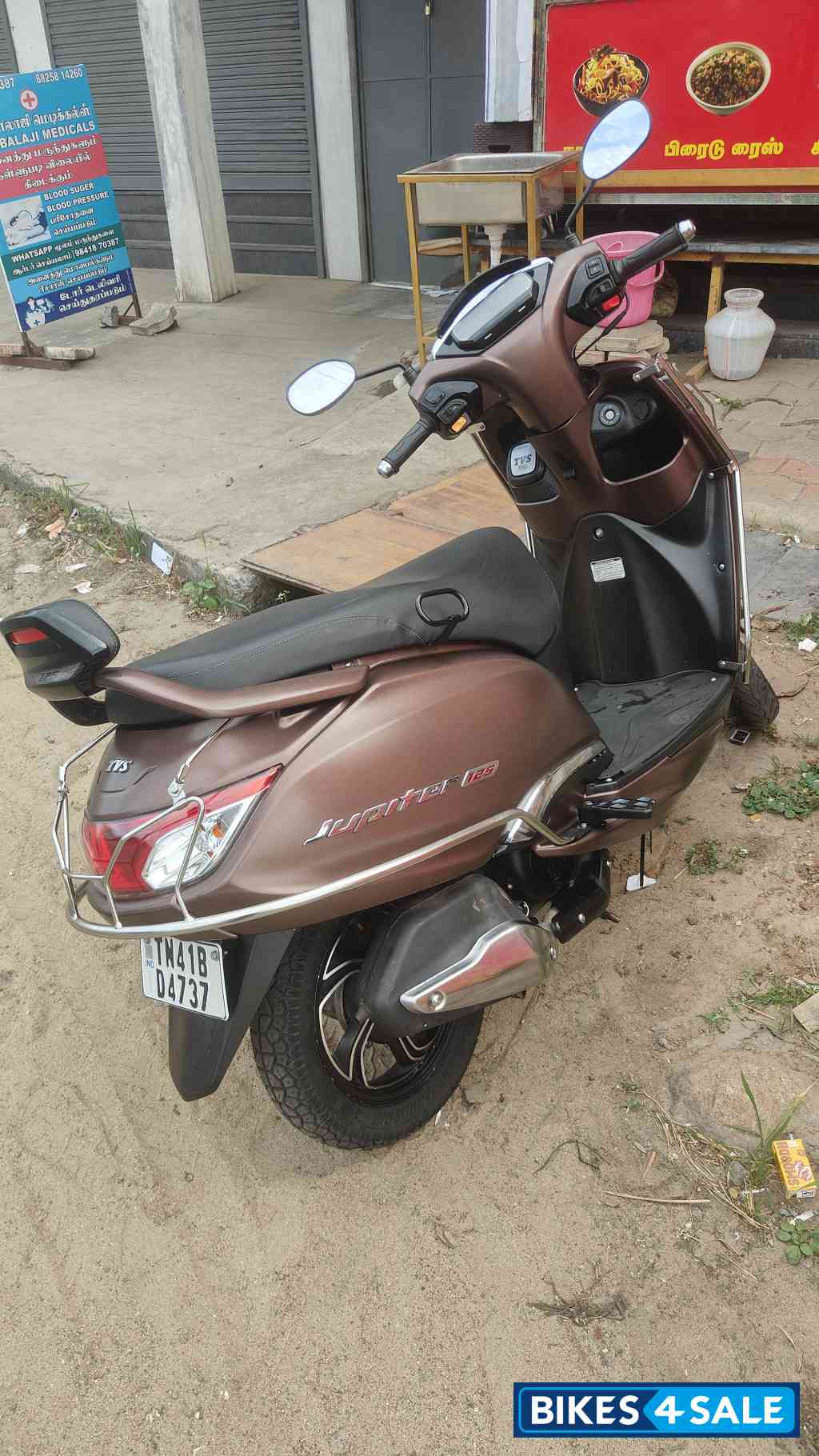 Matt Copper Bronze TVS Jupiter 125 SmartXonnect Matt Copper Bronze TVS Jupiter 125 SmartXonnect