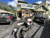 White Flame Royal Enfield Scram 411