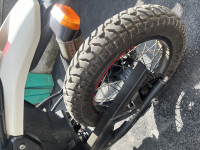 White Flame Royal Enfield Scram 411