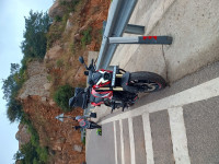 Red Bajaj Pulsar NS400Z