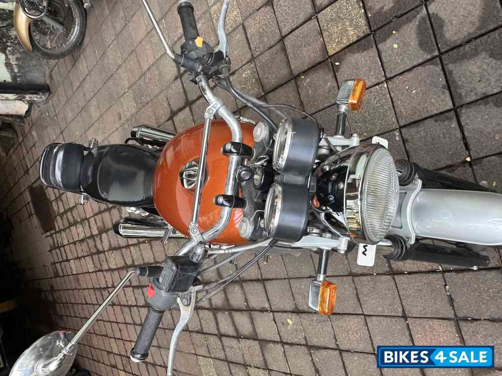 Orange Crush Royal Enfield Interceptor 650 Twin