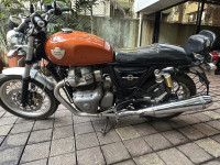 Orange Crush Royal Enfield Interceptor 650 Twin