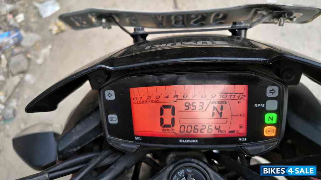 Candy Red Suzuki Gixxer 150