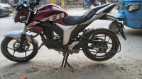 Candy Red Suzuki Gixxer 150