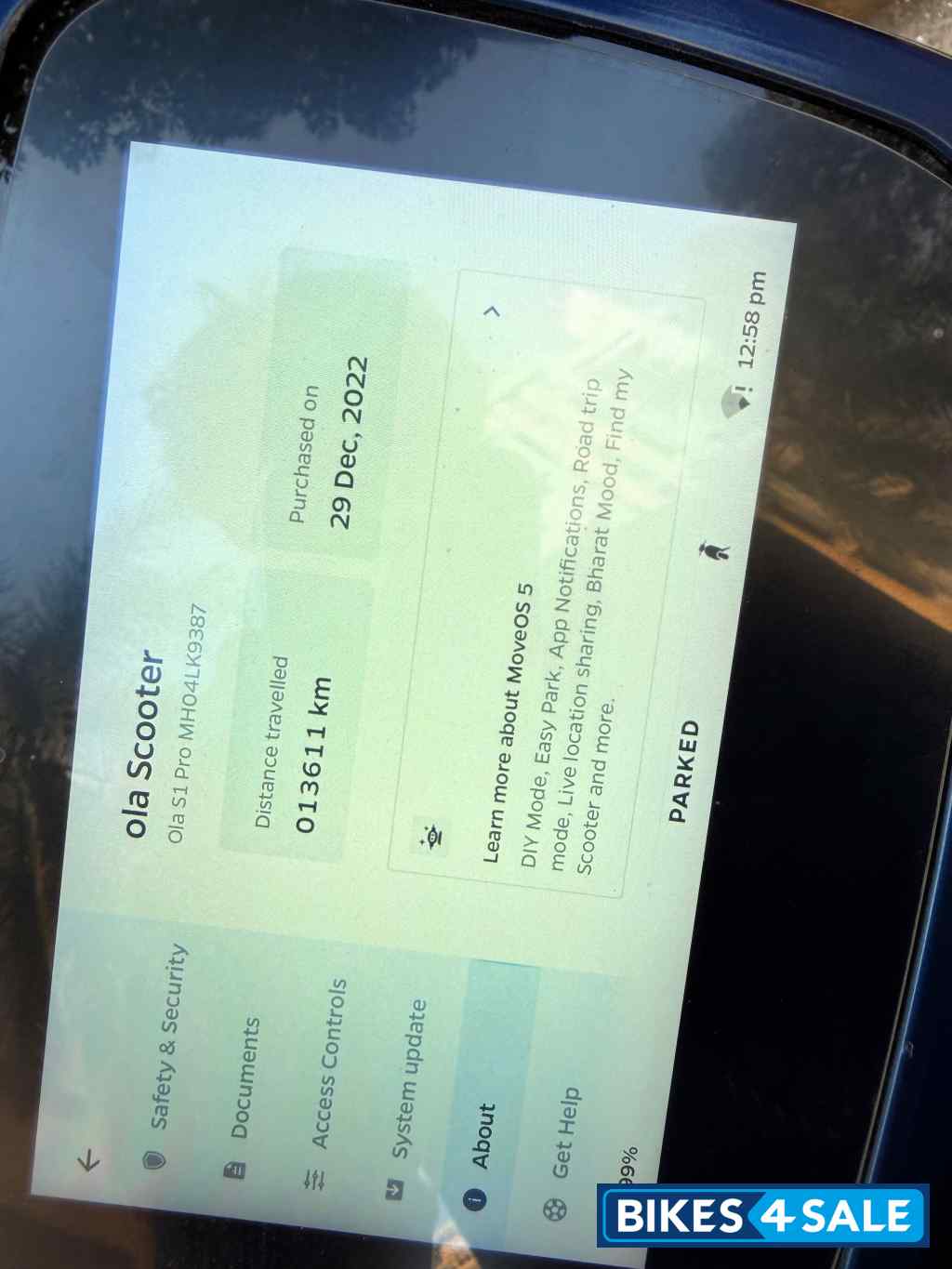 Midnight Blue Ola S1 Pro