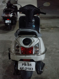 White TVS Jupiter ZX