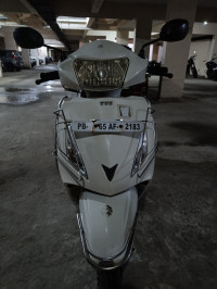 White TVS Jupiter ZX