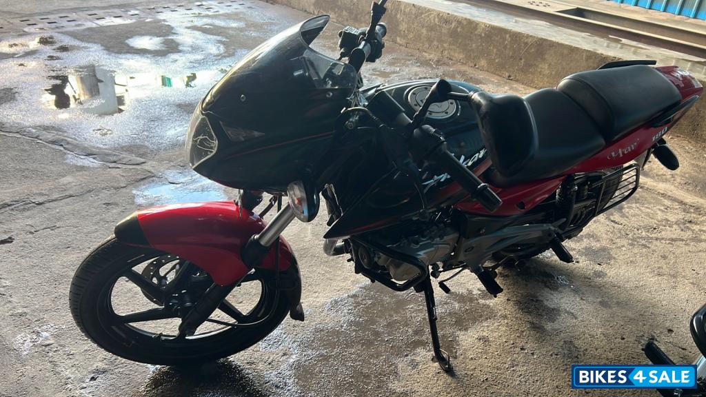 Red And Black Bajaj Pulsar 180