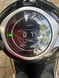 Black Bajaj Chetak Electric