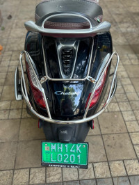 Black Bajaj Chetak Electric