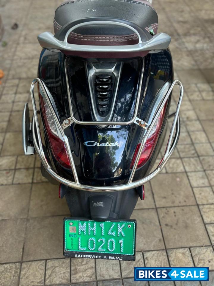Black Bajaj Chetak Electric