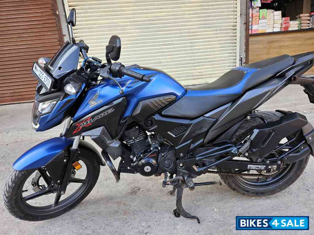 Blue Honda XBlade