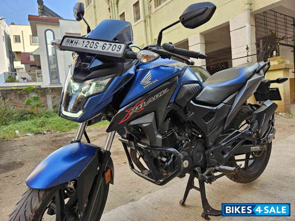 Blue Honda XBlade