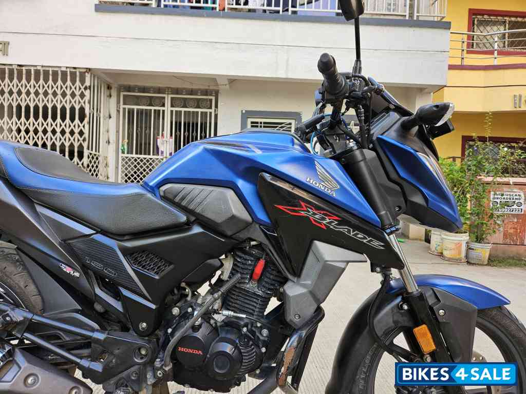 Blue Honda XBlade
