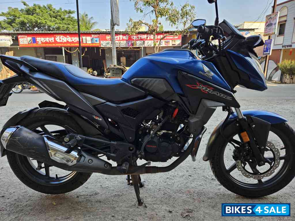 Blue Honda XBlade