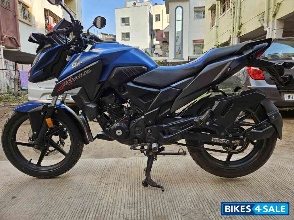 Blue Honda XBlade