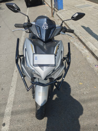 Black And Silver Yamaha Aerox 155