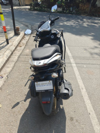 Black And Silver Yamaha Aerox 155