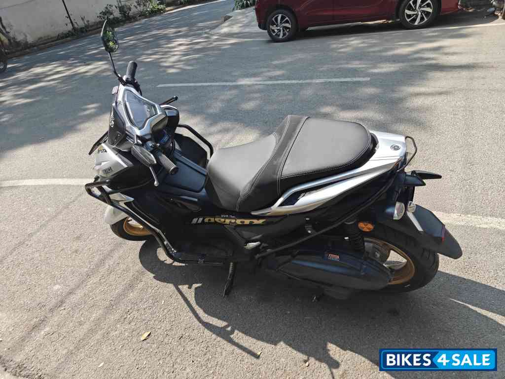 Black And Silver Yamaha Aerox 155