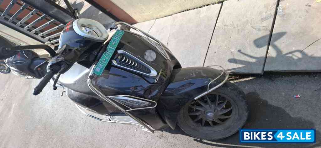 Black Bajaj Chetak Electric