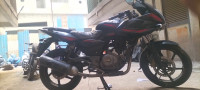 Black Red Bajaj Pulsar 220 DTSi