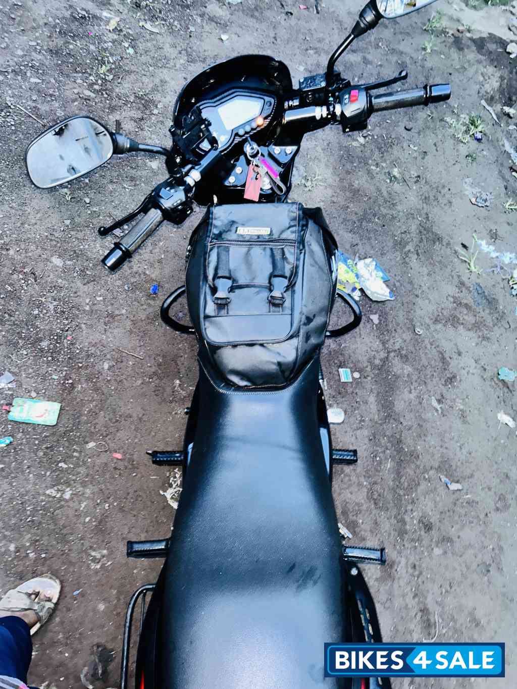 Red Black Bajaj Pulsar 125