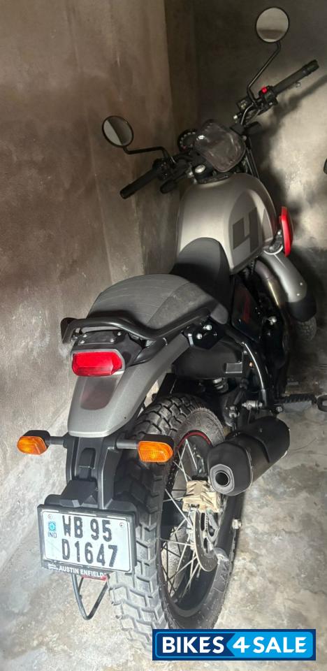 Graphite Red Royal Enfield Scram 411