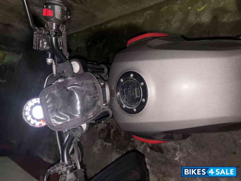 Graphite Red Royal Enfield Scram 411