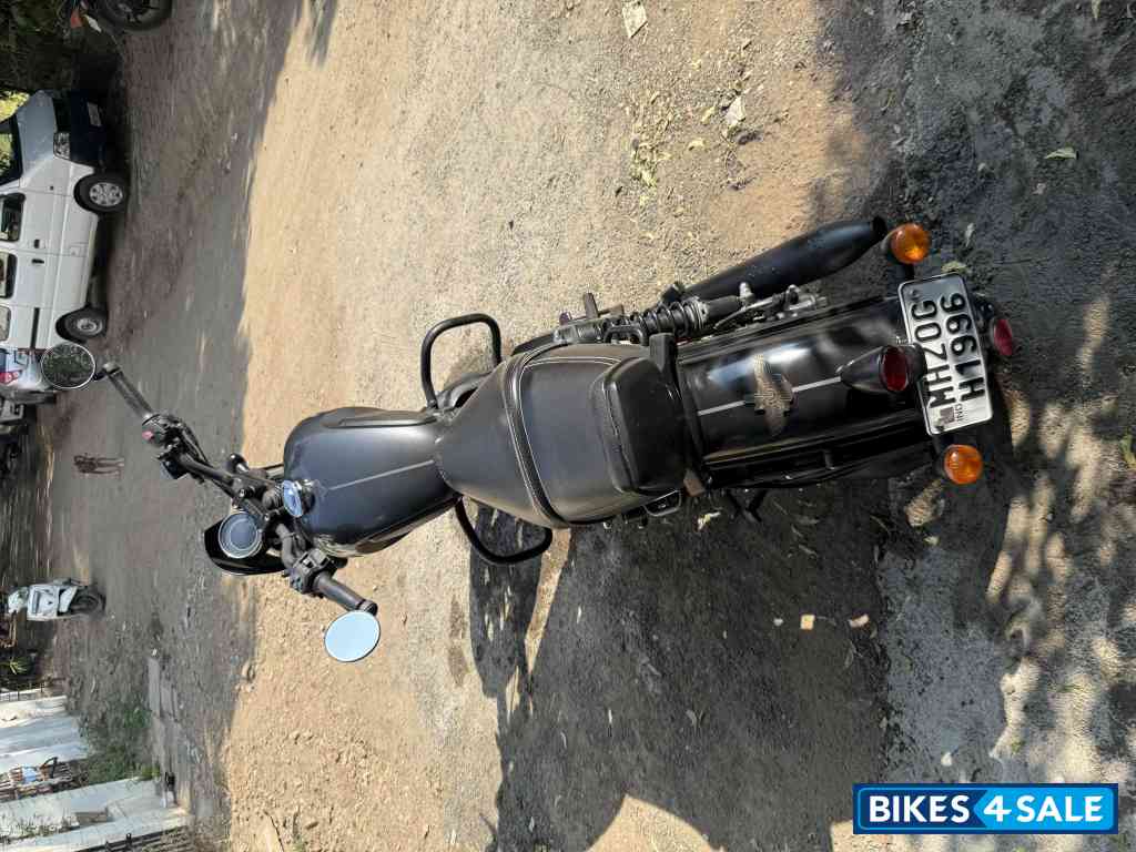 Smoke Grey Yezdi Roadster Dark