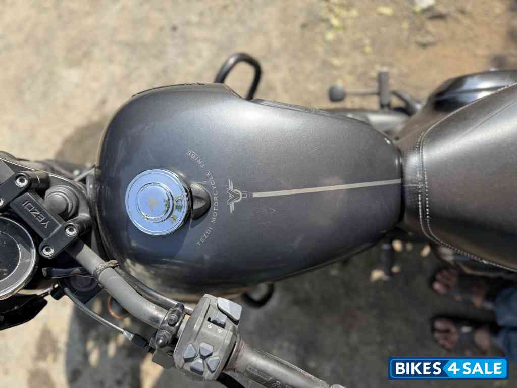 Smoke Grey Yezdi Roadster Dark