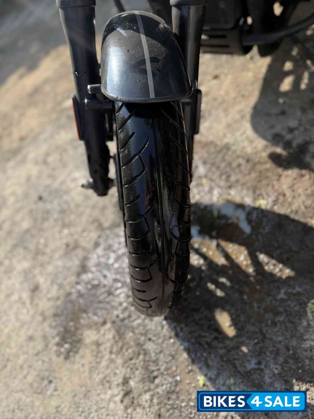 Smoke Grey Yezdi Roadster Dark