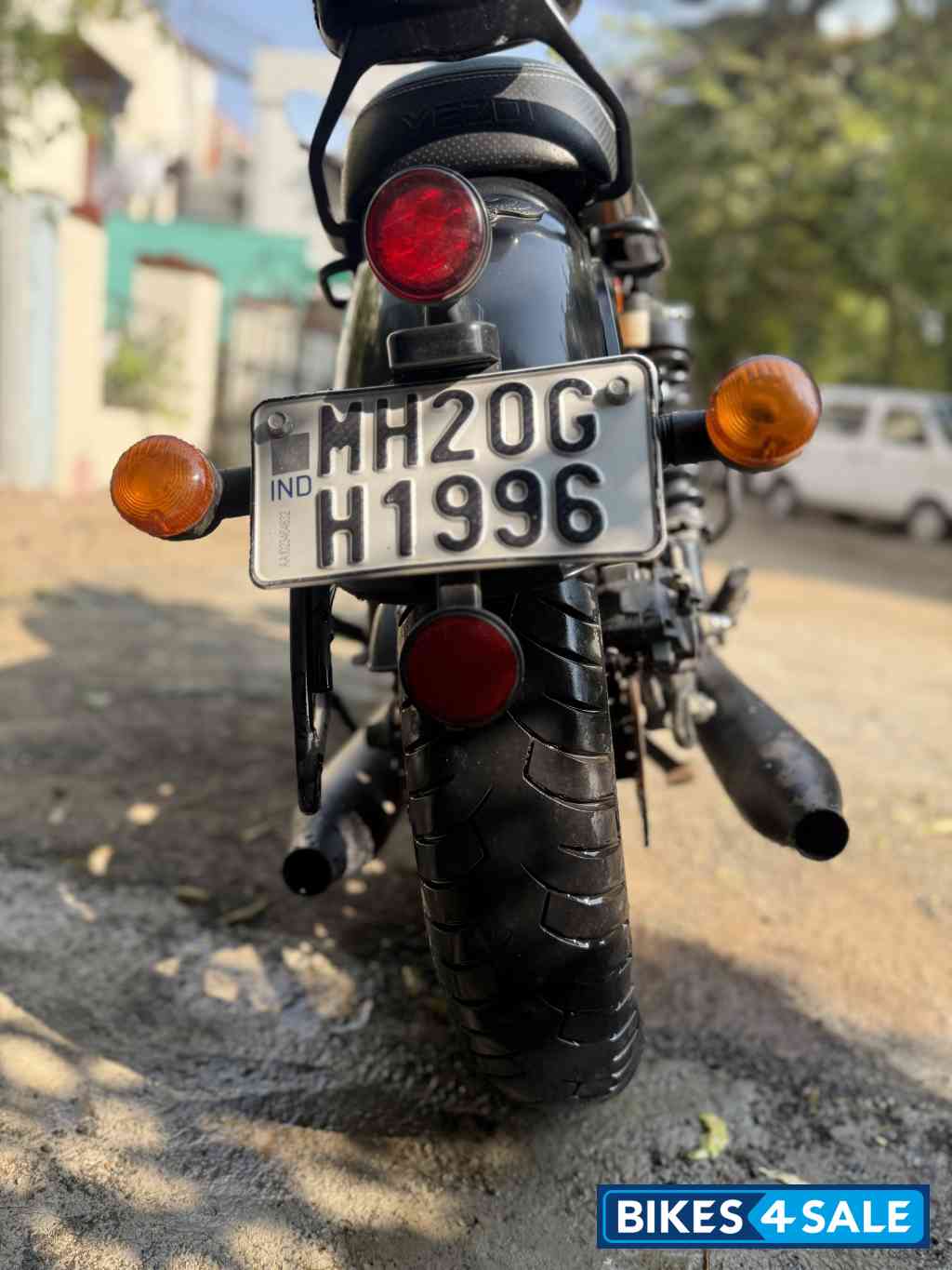 Smoke Grey Yezdi Roadster Dark