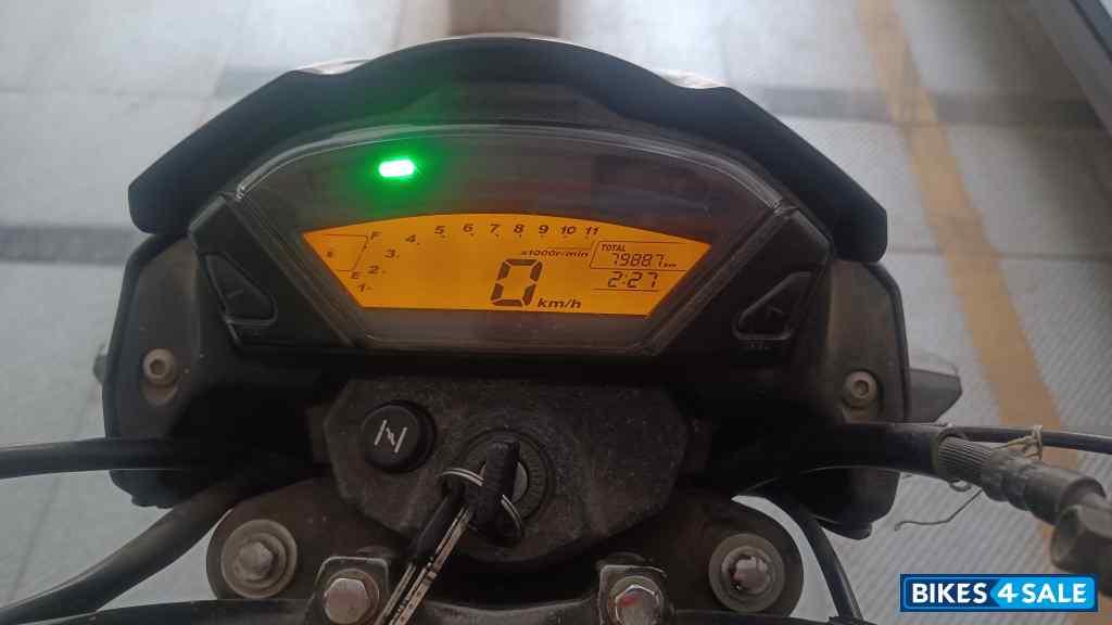 Black Honda CB Trigger