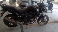 Black Honda CB Trigger