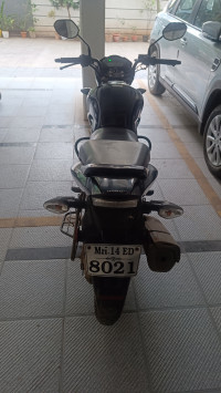 Black Honda CB Trigger