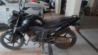Black Honda CB Trigger