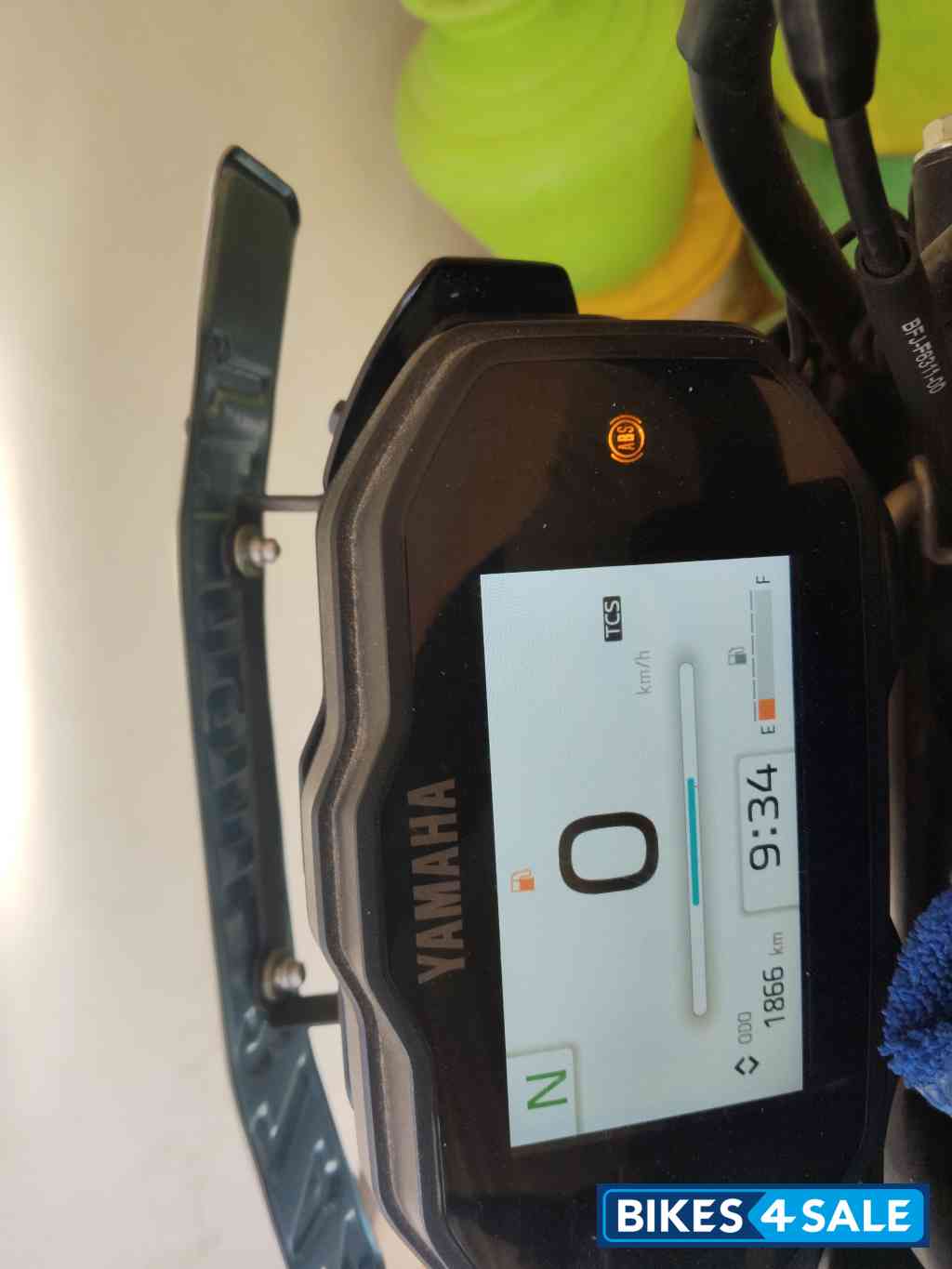 Blue Yamaha FZ-S FI Hybrid