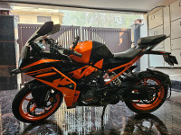 Orange And Black KTM RC
