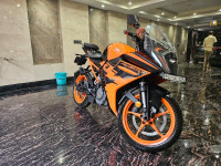 Orange And Black KTM RC
