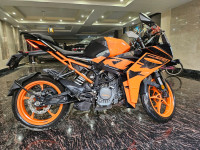 Orange And Black KTM RC